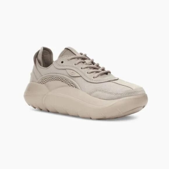 UGG | LA Cloud Low Trainer‎ Putty Tan Suede Sneakers Shoes Size 6 - Picture 2 of 8